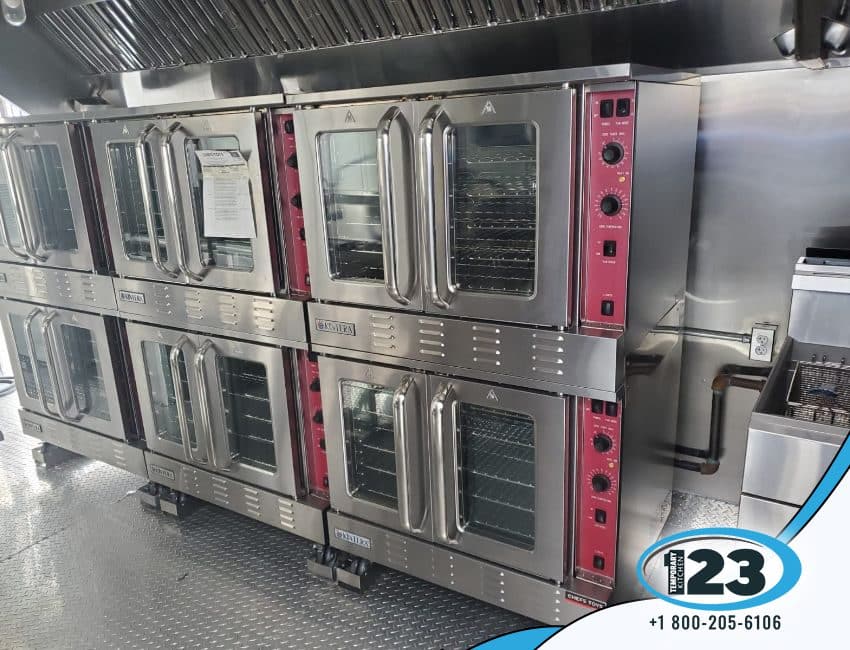 40ft Military Bulk Kitchen: Temporary123 equipment reference