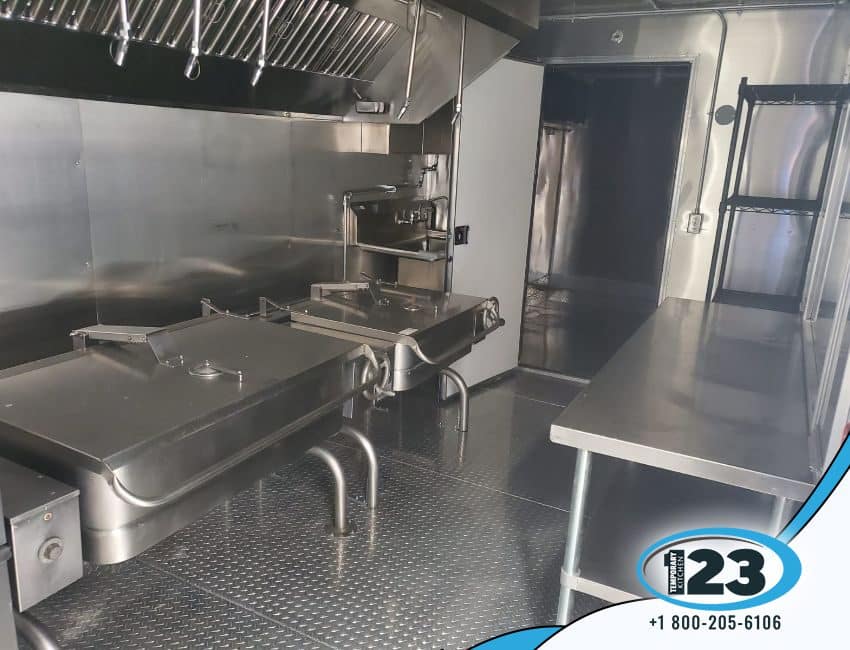 40ft Military Bulk Kitchen: Temporary123 equipment reference